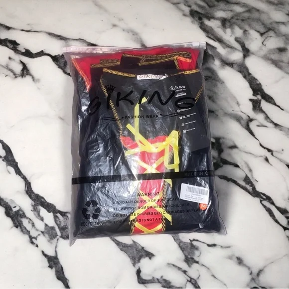 GIKING Women Halloween Costumes Adult Victorian Vampire Lac-Up Bodice Bustier - Picture 13 of 13